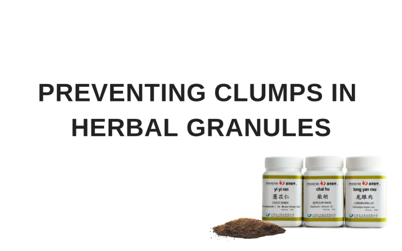 How To Stop Granules Clumping